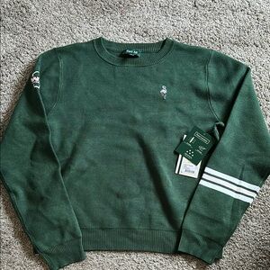Green Crew Neck Sweater from Waste Management Open Golf Tournament